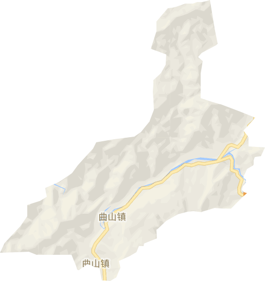 曲山镇电子地图