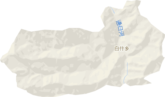 白什乡电子地图