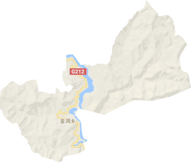 金洞乡电子地图