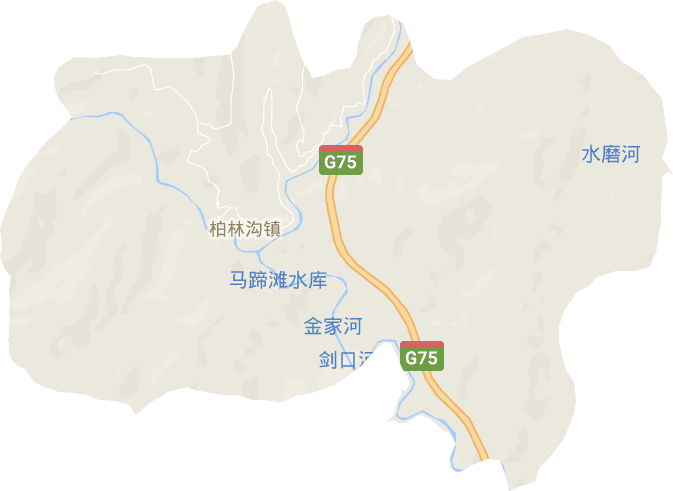 柏林沟镇电子地图