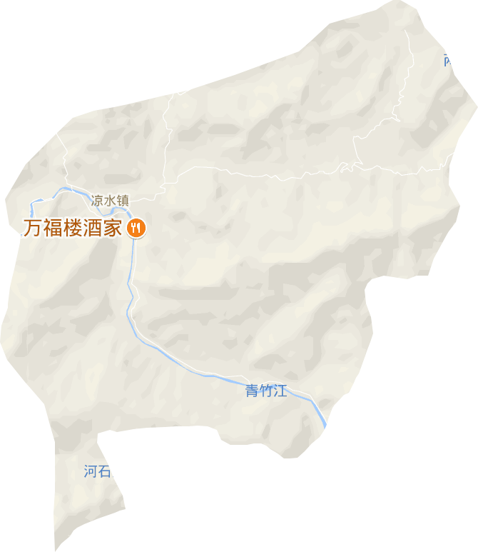凉水镇电子地图