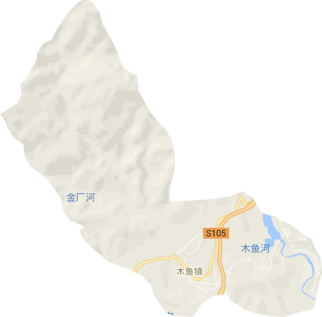 木鱼镇电子地图