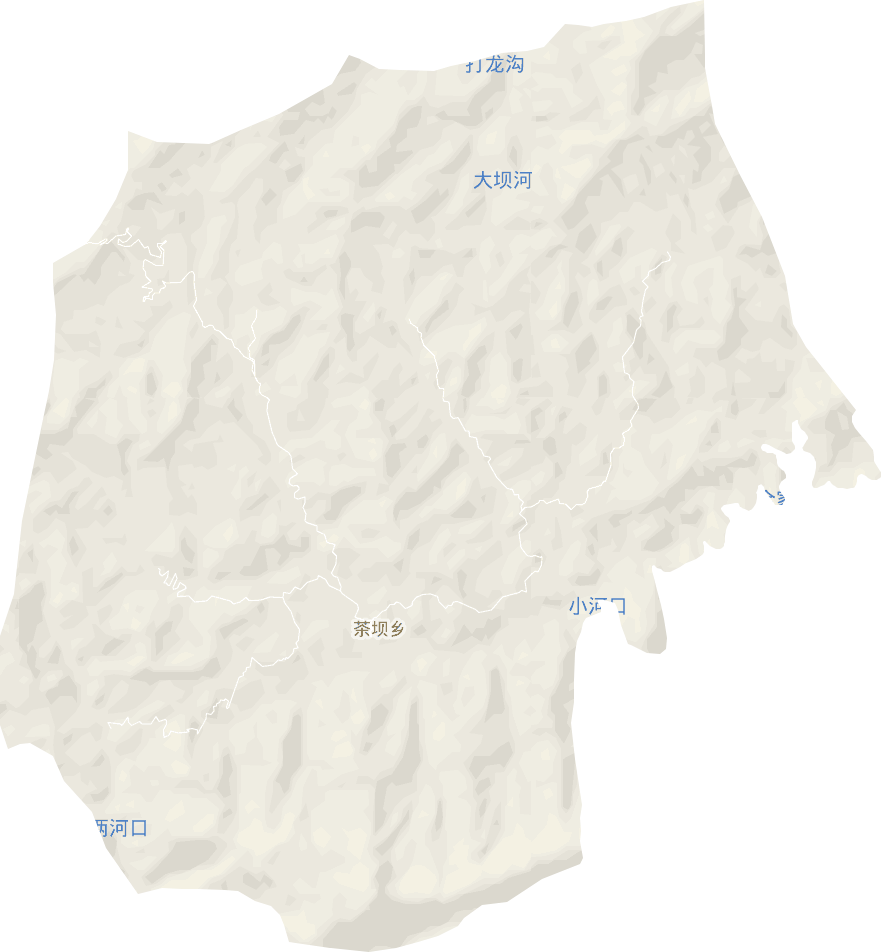 茶坝乡电子地图