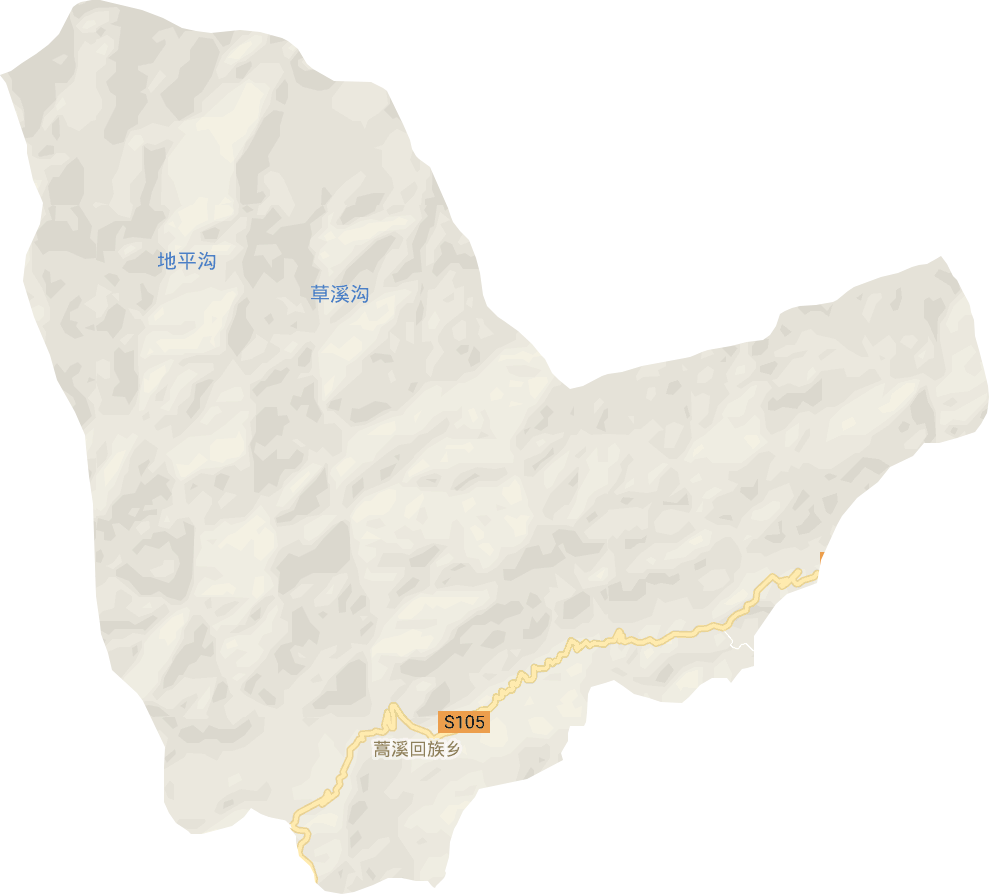 蒿溪回族乡电子地图