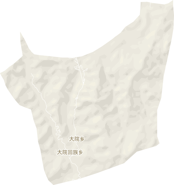 大院回族乡电子地图