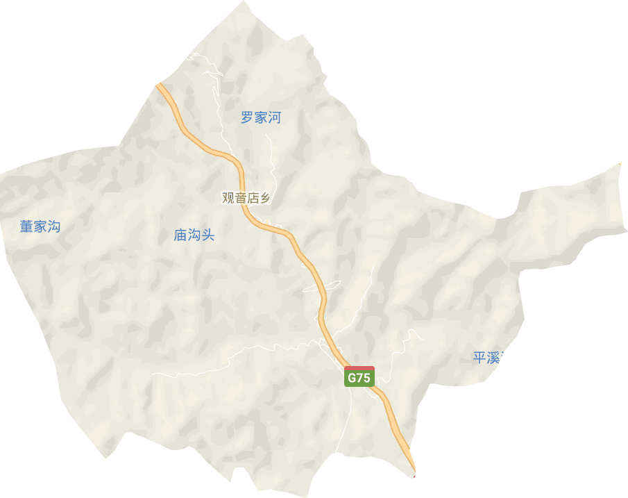 观音店乡电子地图