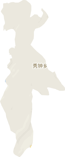 秀钟乡电子地图