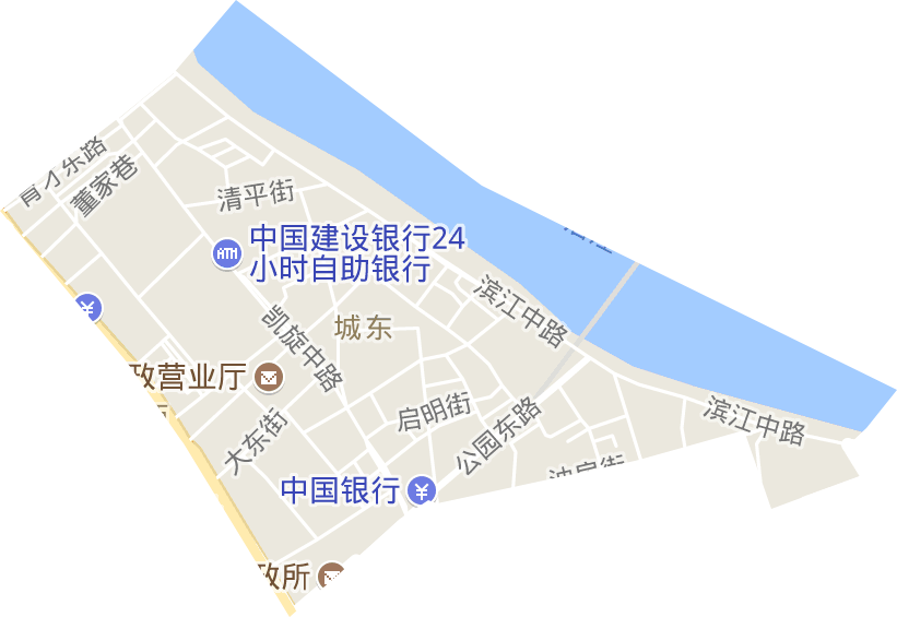 镇江寺街道电子地图
