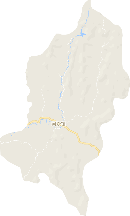 河沙镇电子地图