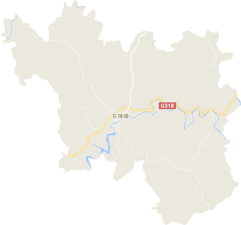东禅镇电子地图