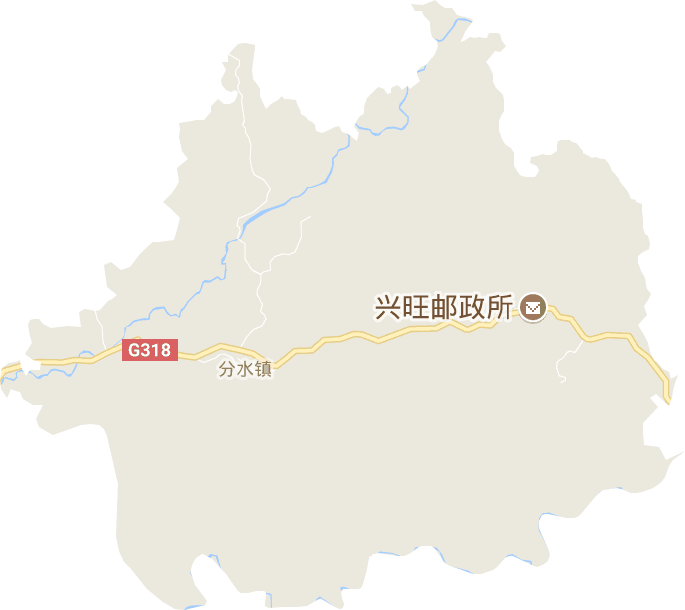 分水镇电子地图
