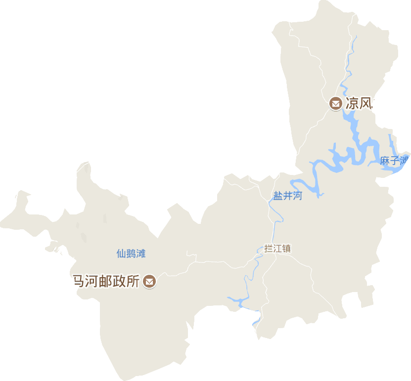 拦江镇电子地图