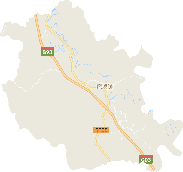 磨溪镇电子地图