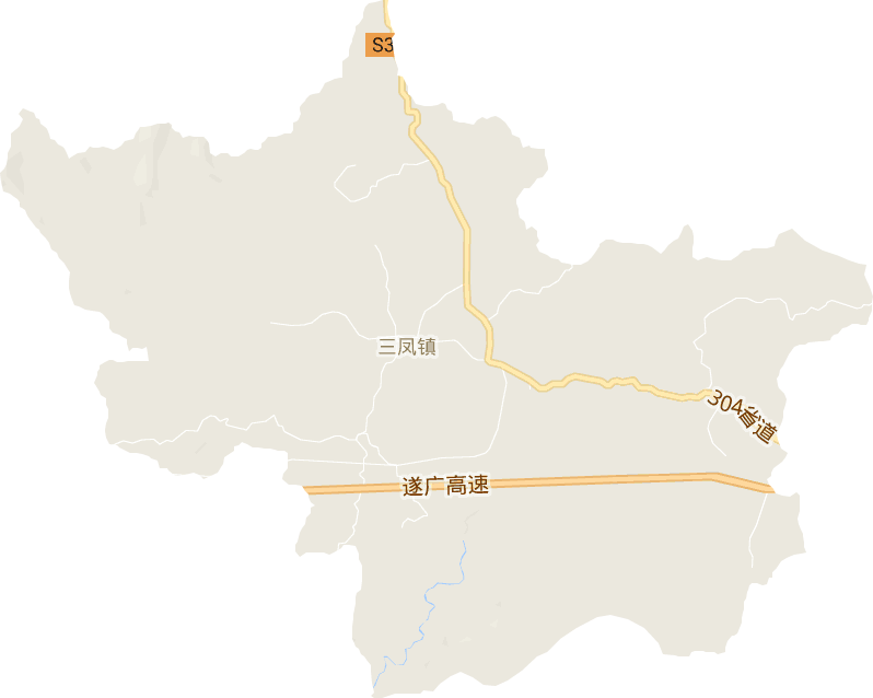 三凤镇电子地图