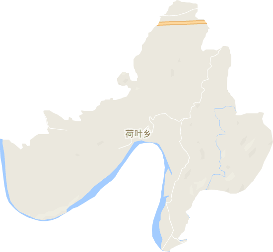 荷叶乡电子地图
