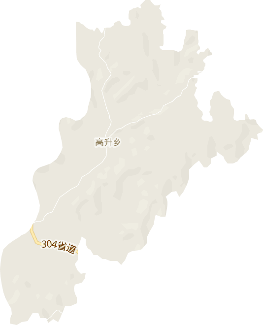 高升乡电子地图