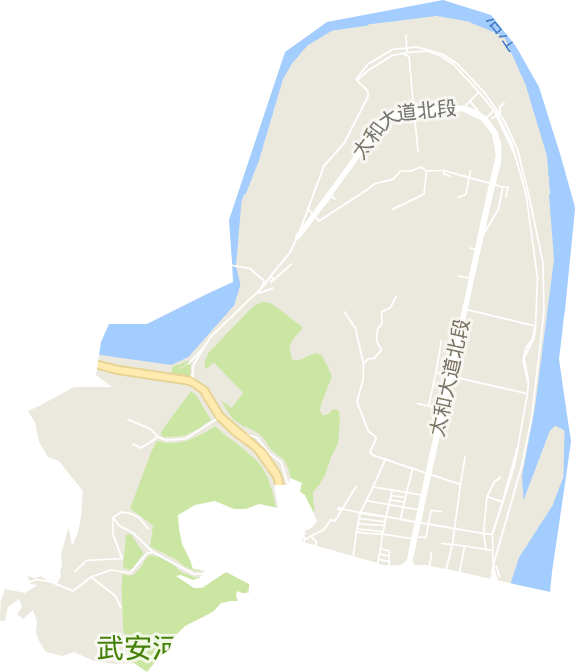 平安街道电子地图