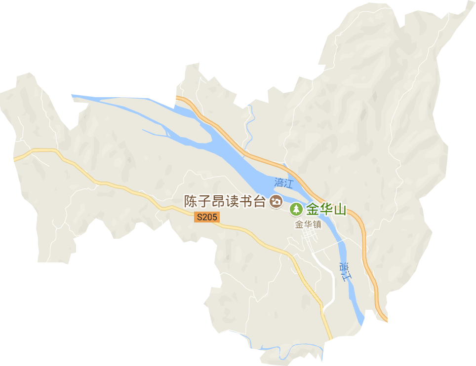 金华镇电子地图