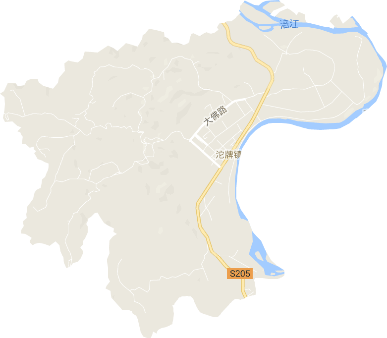 沱牌镇电子地图