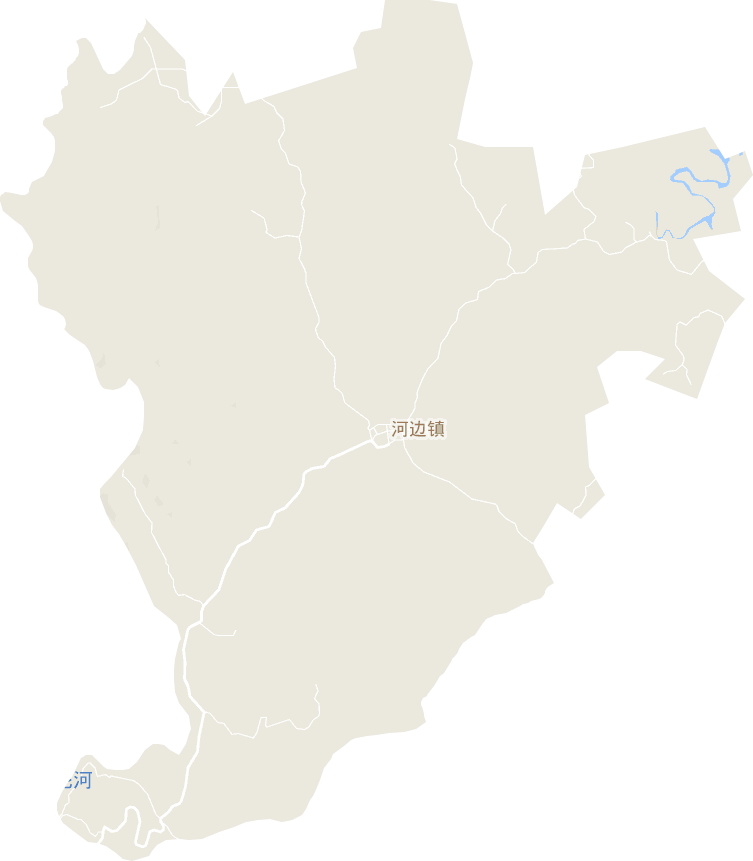 河边镇电子地图