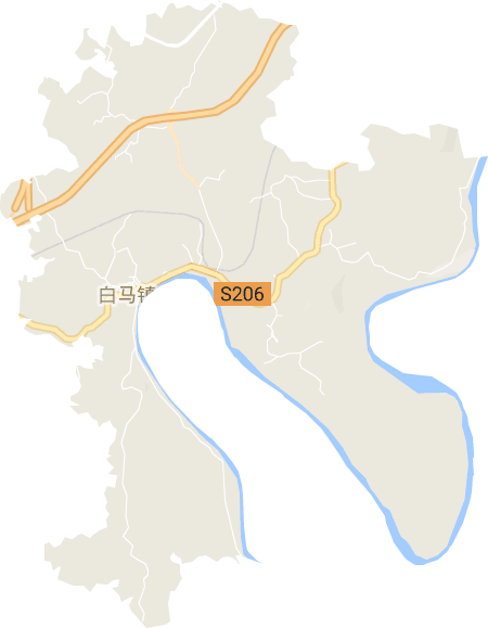 白马镇电子地图