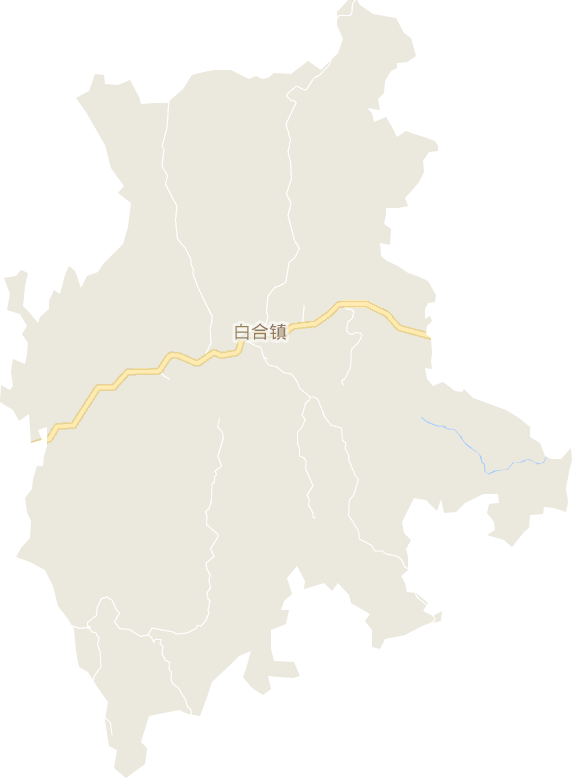 白合镇电子地图