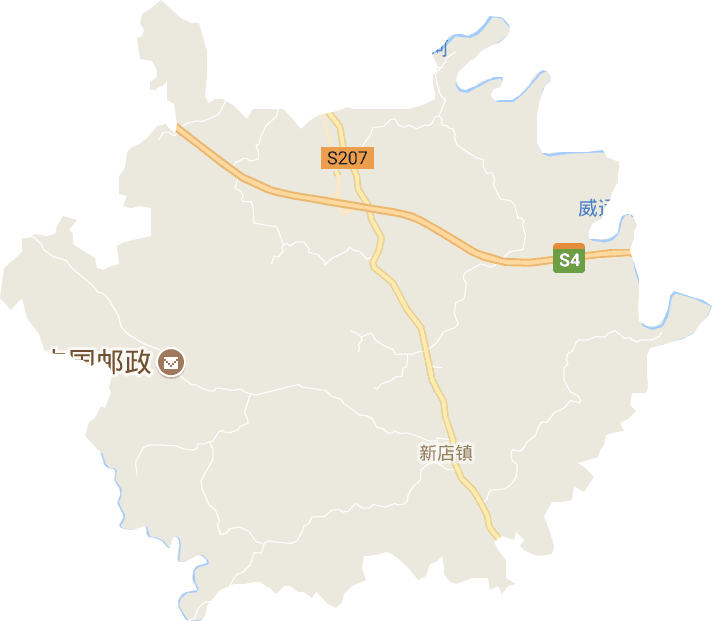 新店镇电子地图