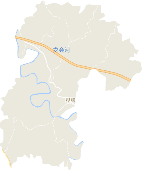 界牌镇电子地图