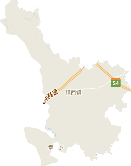 镇西镇电子地图