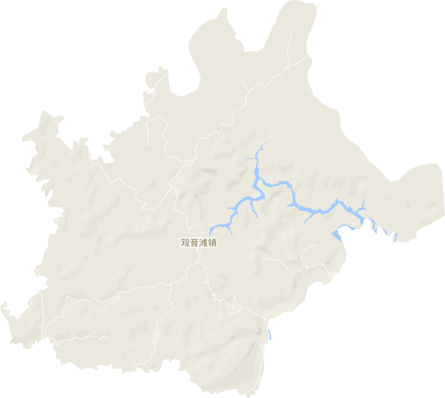 观英滩镇电子地图