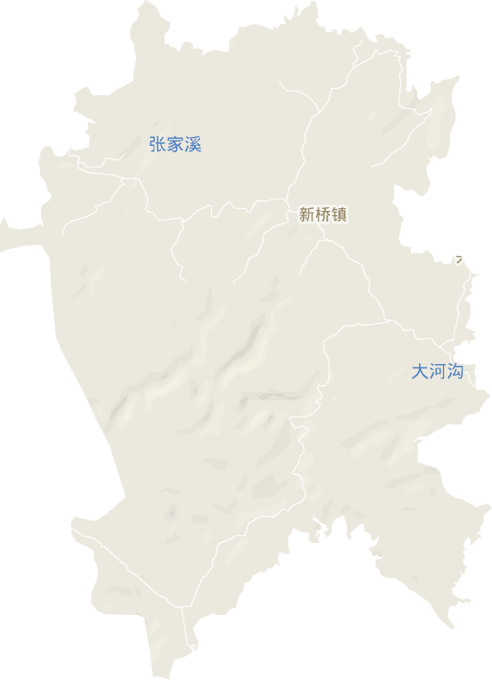 新桥镇电子地图