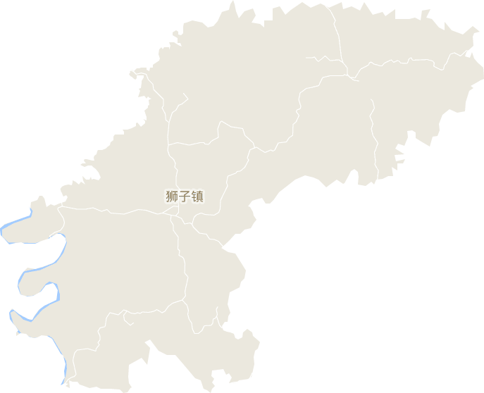 狮子镇电子地图