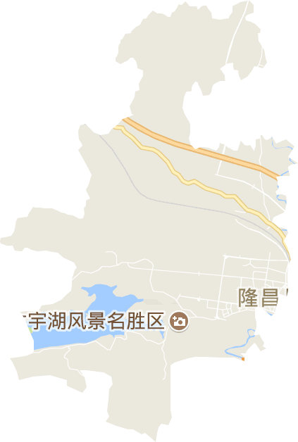 古湖街道电子地图
