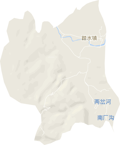 踏水镇电子地图
