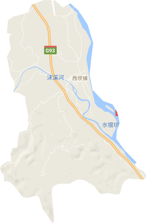 西坝镇电子地图