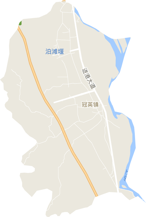 冠英镇电子地图