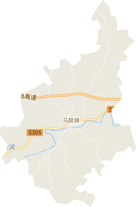 马踏镇电子地图
