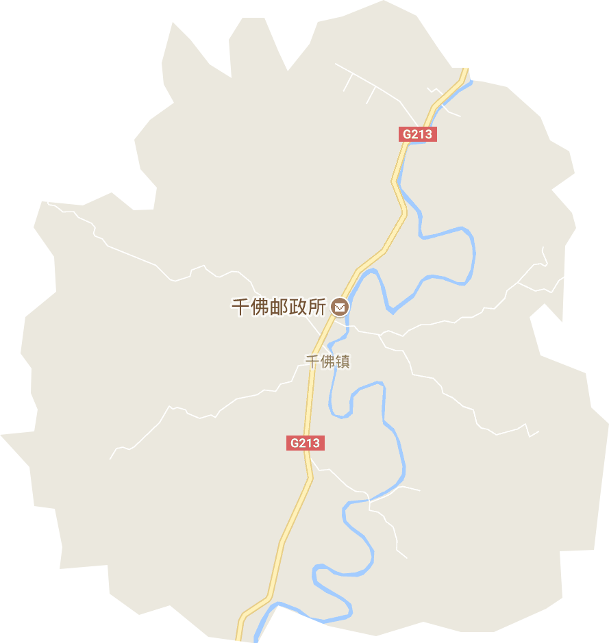 千佛镇电子地图