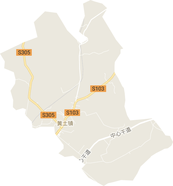 黄土镇电子地图