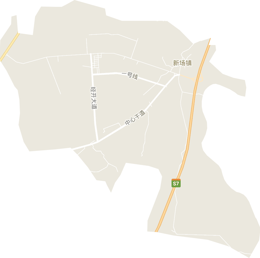 新场镇电子地图