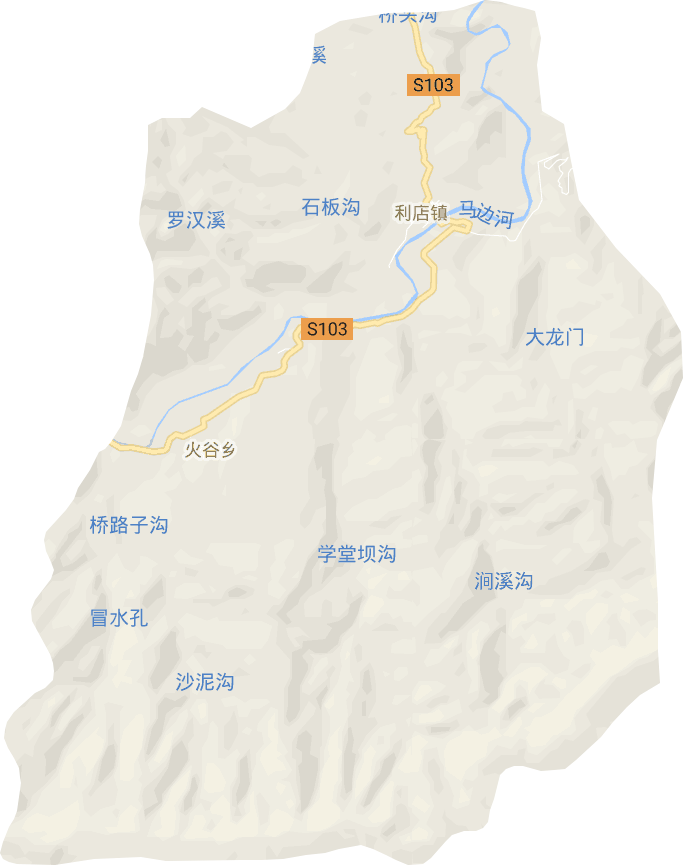 利店镇电子地图