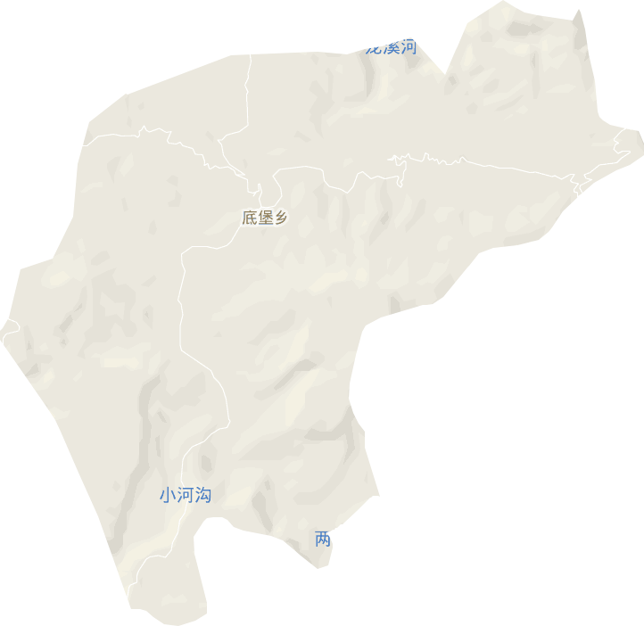 底堡乡电子地图
