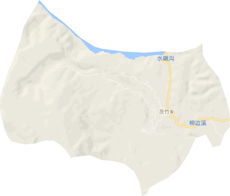 茨竹乡电子地图