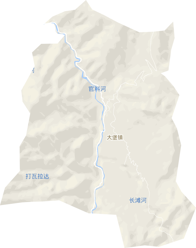 大堡镇电子地图