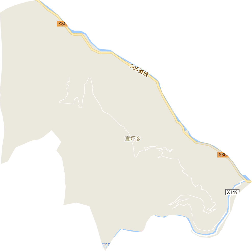 宜坪乡电子地图