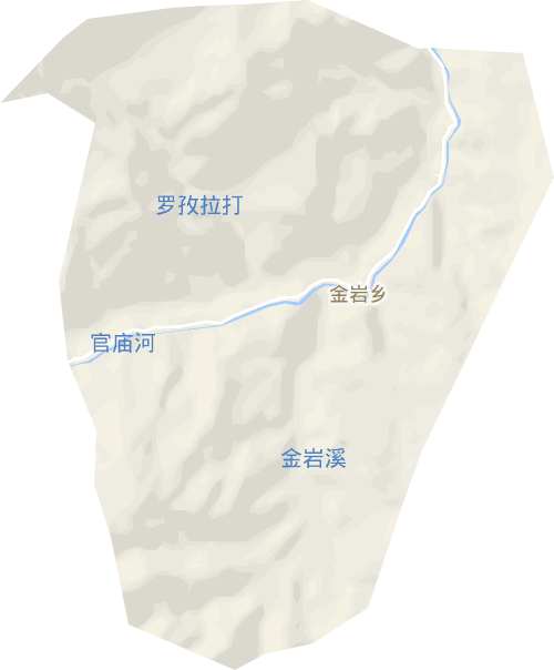 金岩乡电子地图