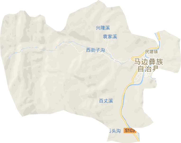 民建镇电子地图