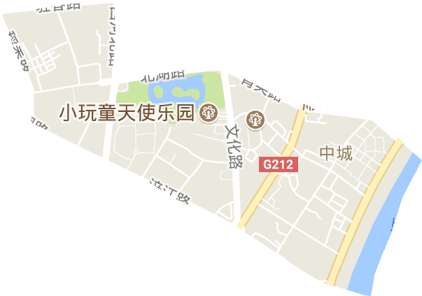 中城街道电子地图