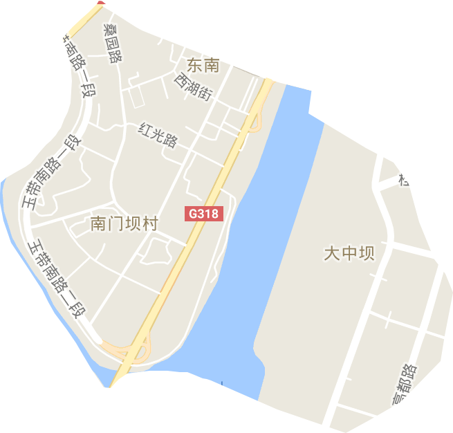 东南街道电子地图