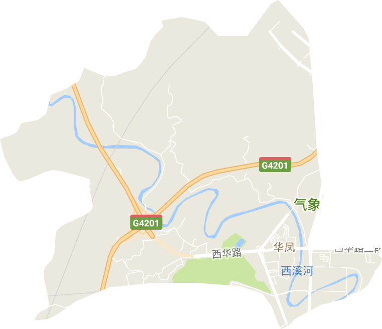 华凤街道电子地图